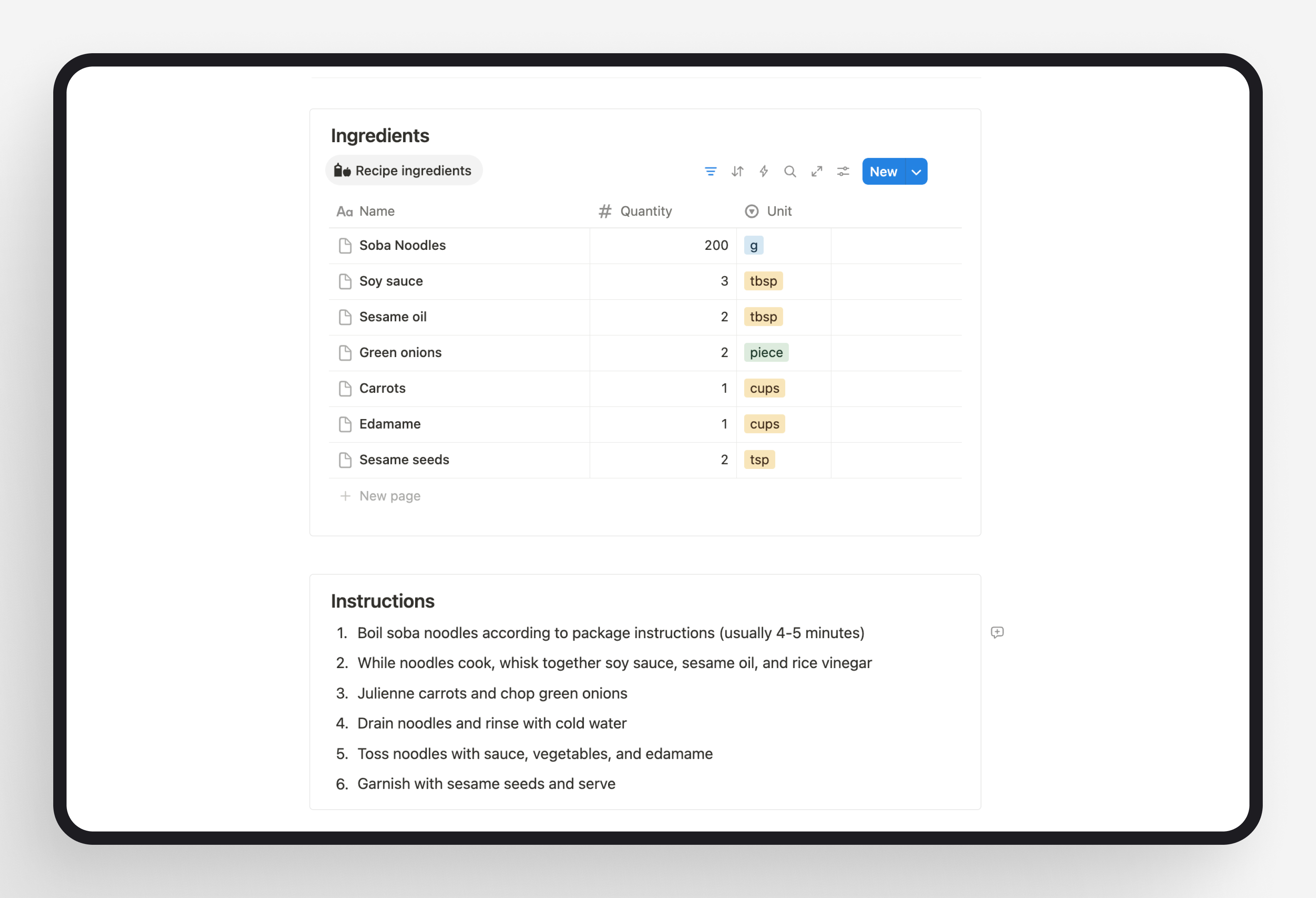 Recipe Details